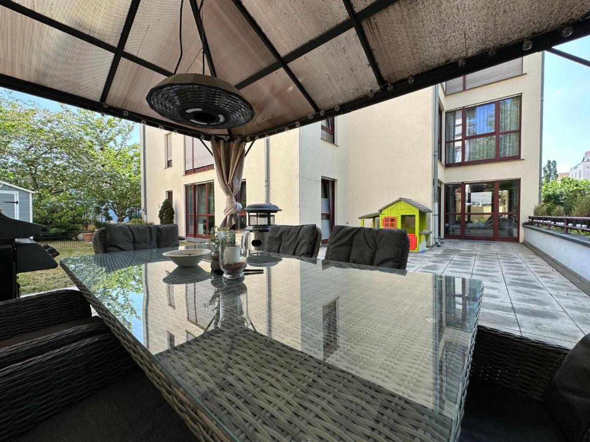 Fhv01 - Ferienwohnung 100M² 6 Personen Garten Und Terrasse 2X Wc Taucha Bagian luar foto