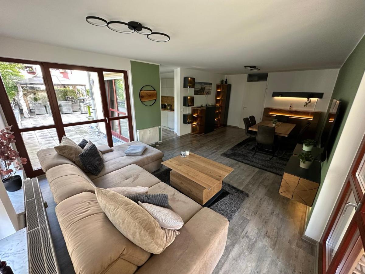 Fhv01 - Ferienwohnung 100M² 6 Personen Garten Und Terrasse 2X Wc Taucha Bagian luar foto